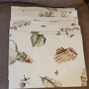 Pfaltzgraff Accents Naturewood Placemats And New Table Runner